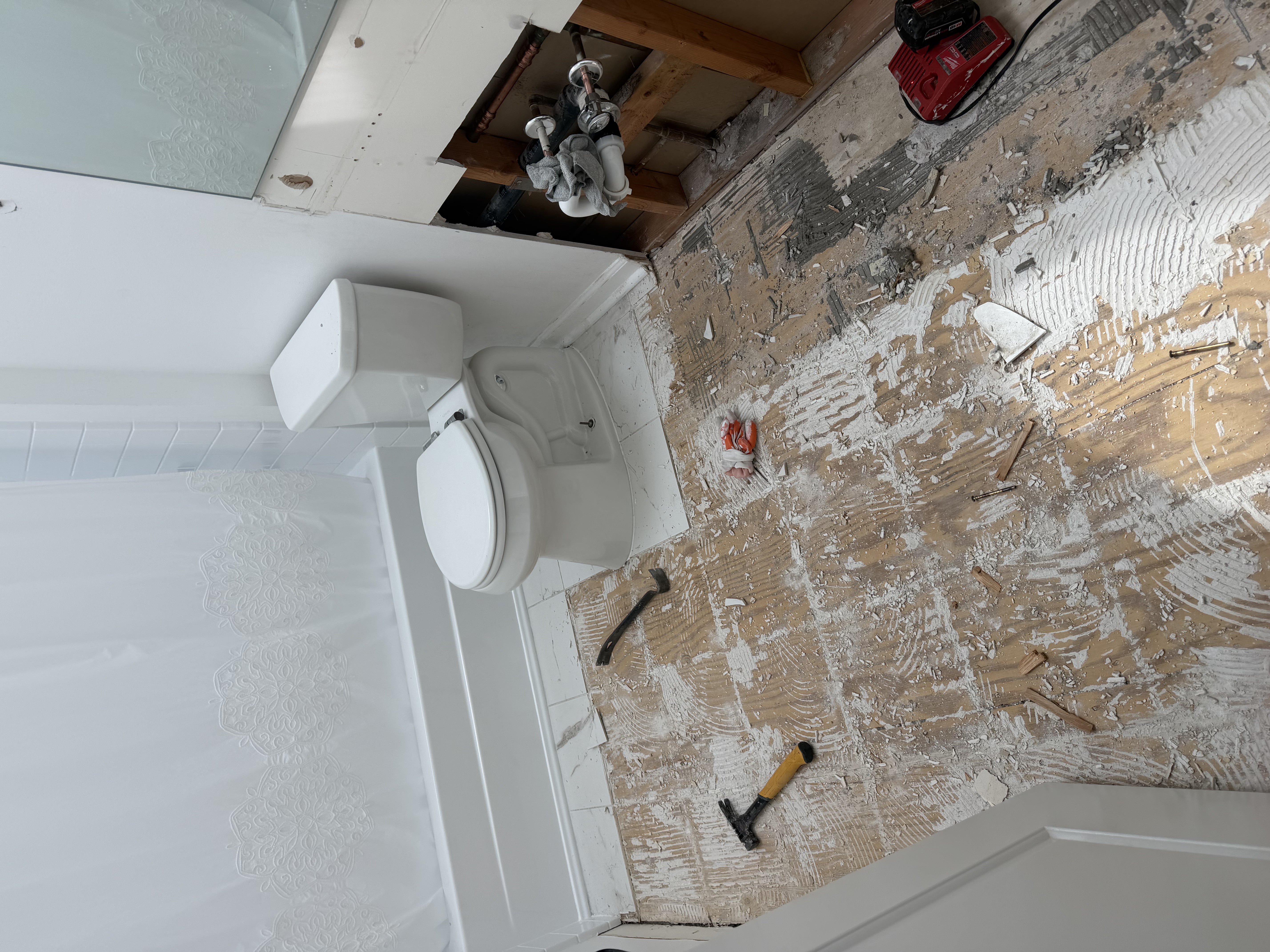 Flooring demo in Monmouth County NJ