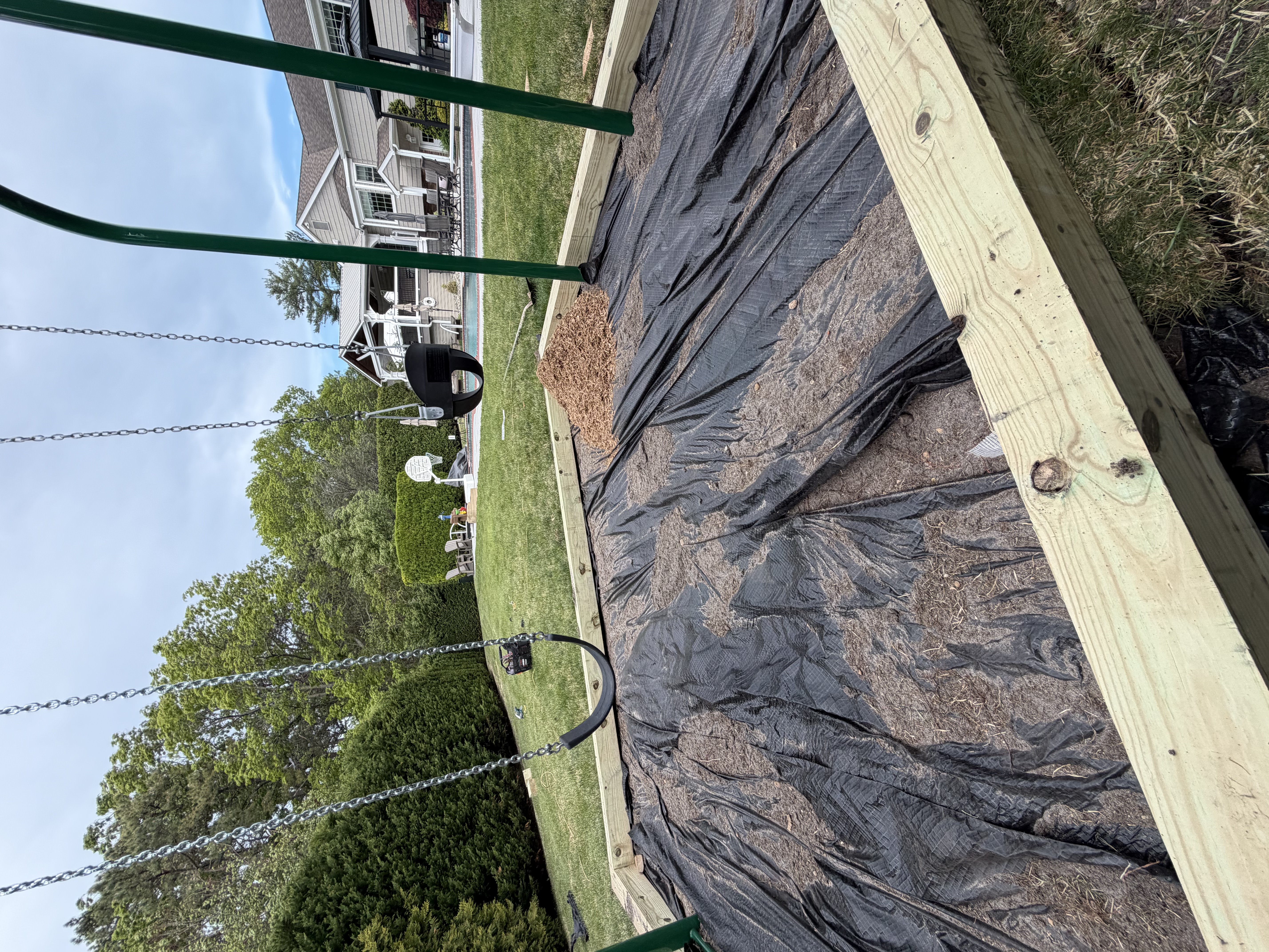 Playset installation in Monmouth County NJ