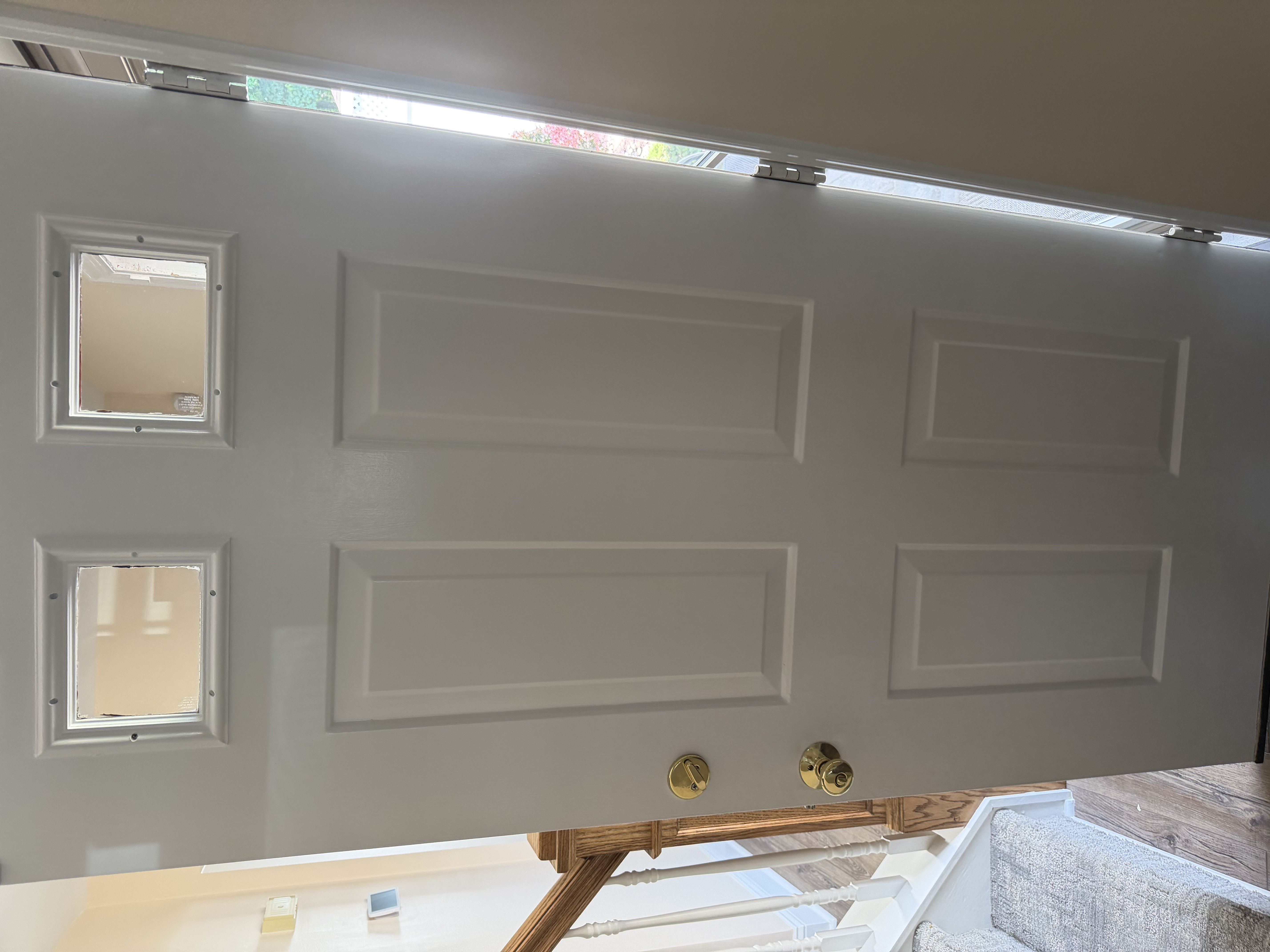 Interior door before painting in Monmouth County NJ