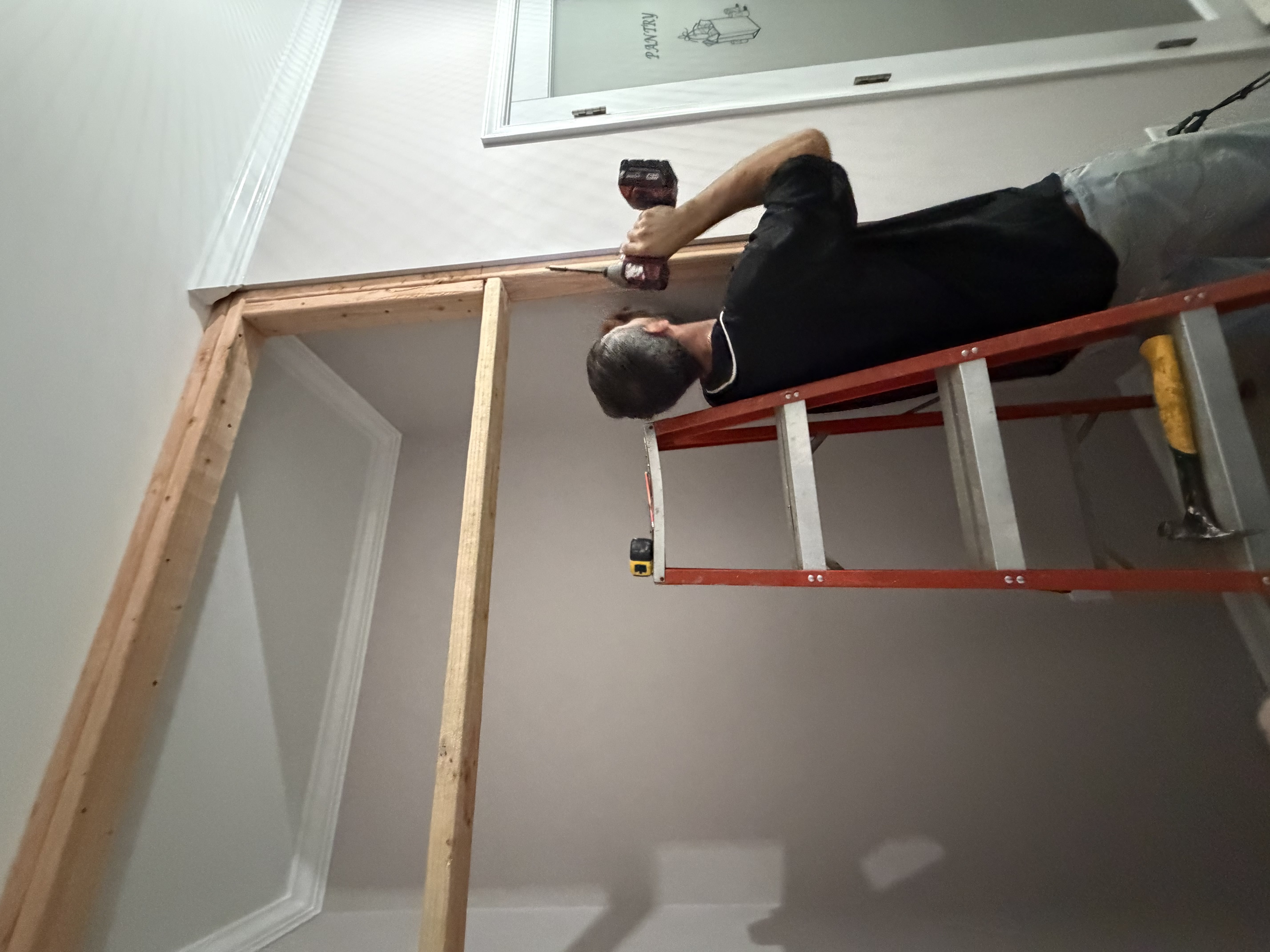 Closet framing in Monmouth County NJ