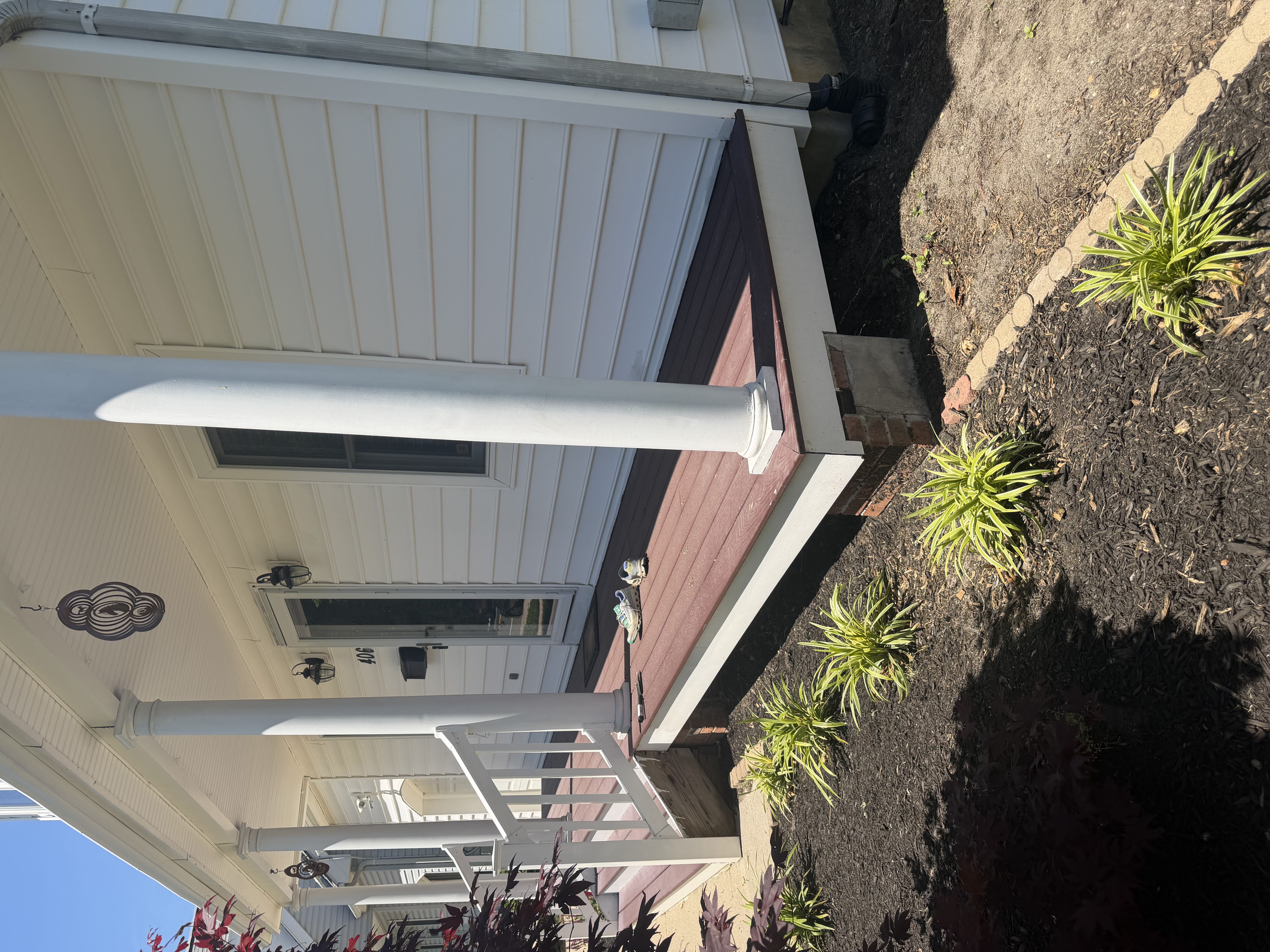 Deck fascia before in Monmouth County NJ