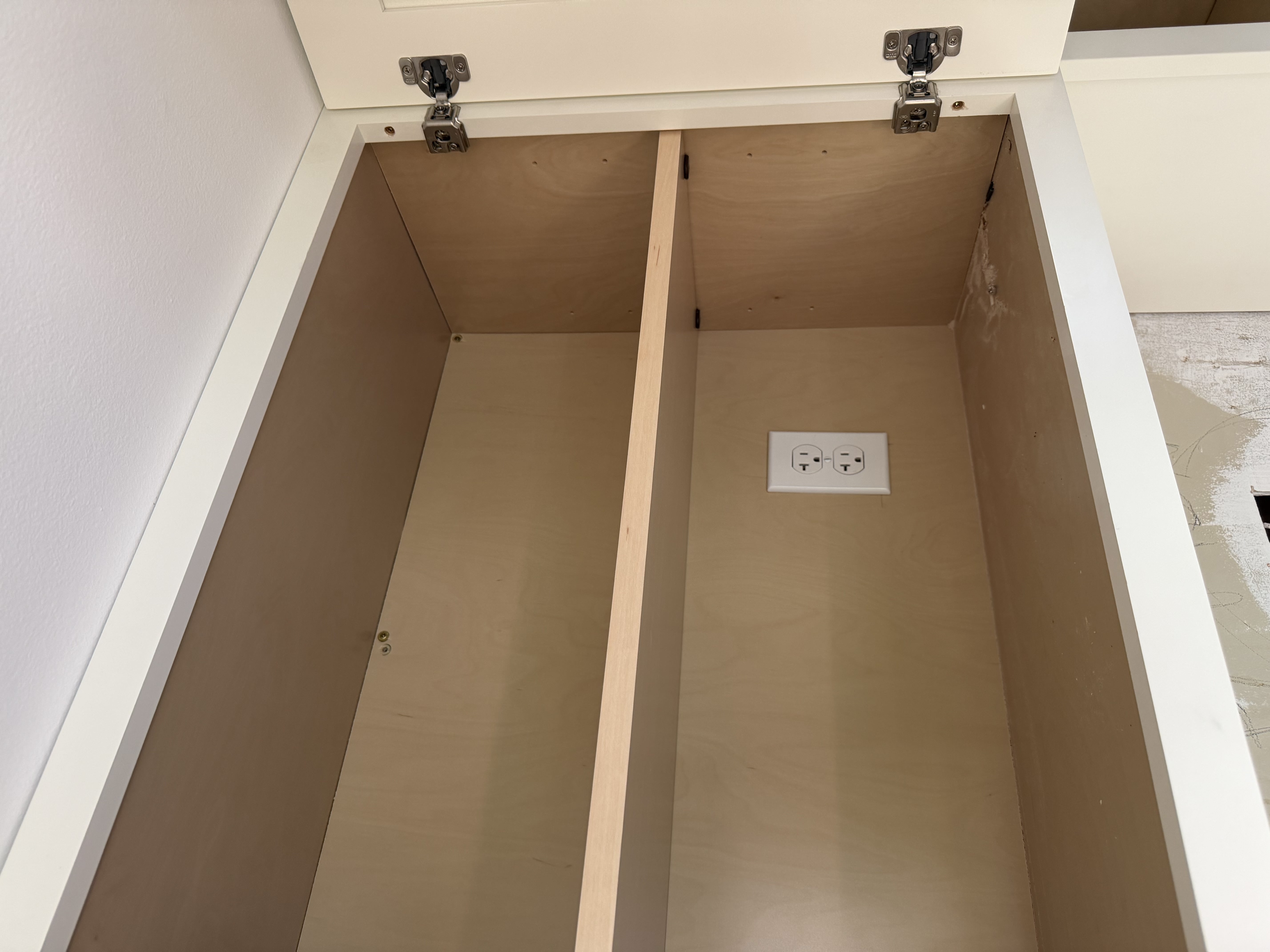 Upper cabinet and microwave in Monmouth County NJ